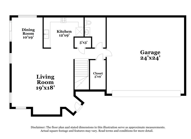 1,935/Mo, 1177 Nightmoss Ave Las Vegas, NV 89183 Floor Plan View 2