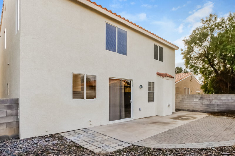 2,175/Mo, 9163 Sparkling Star St Las Vegas, NV 89123 Rear View