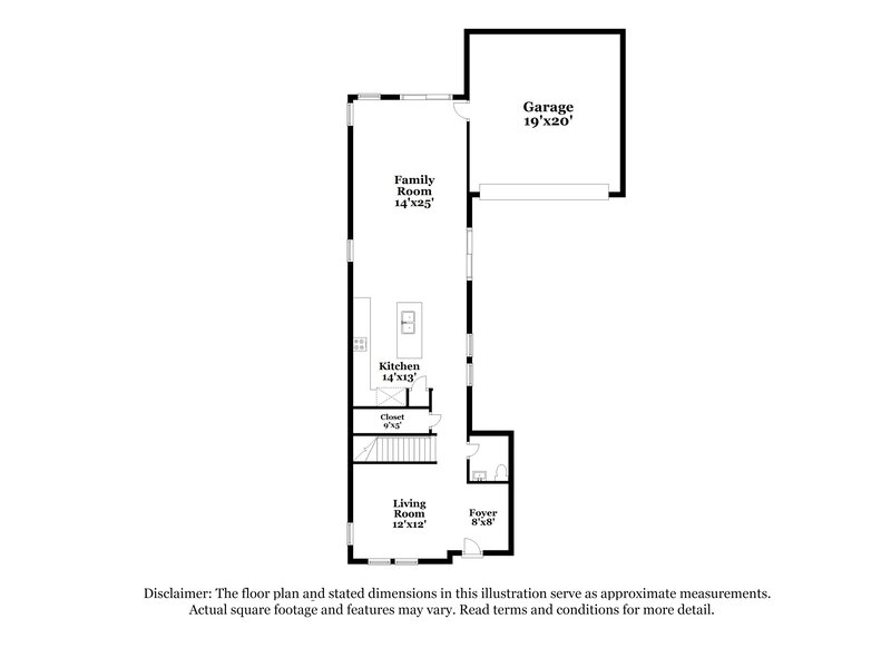 2,230/Mo, 654 Moonlight Stroll St Henderson, NV 89002 Floorplan View