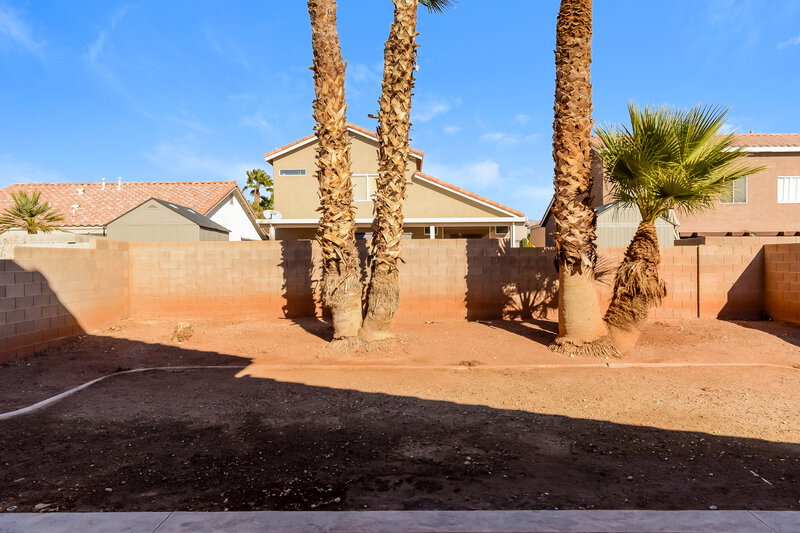 1,960/Mo, 4352 Sparkle Crest Ave North Las Vegas, NV 89031 Rear View