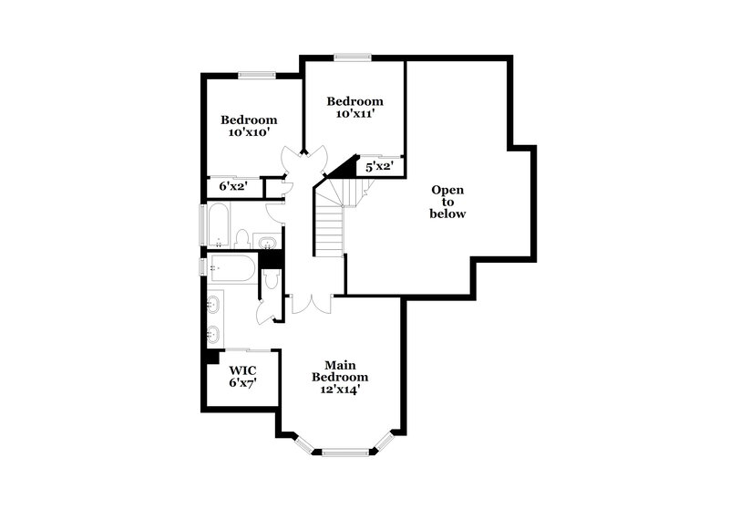 1,990/Mo, 6717 White Lakes Ave Las Vegas, NV 89130 Floor Plan View