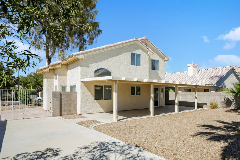 1,990/Mo, 6717 White Lakes Ave Las Vegas, NV 89130 Rear View