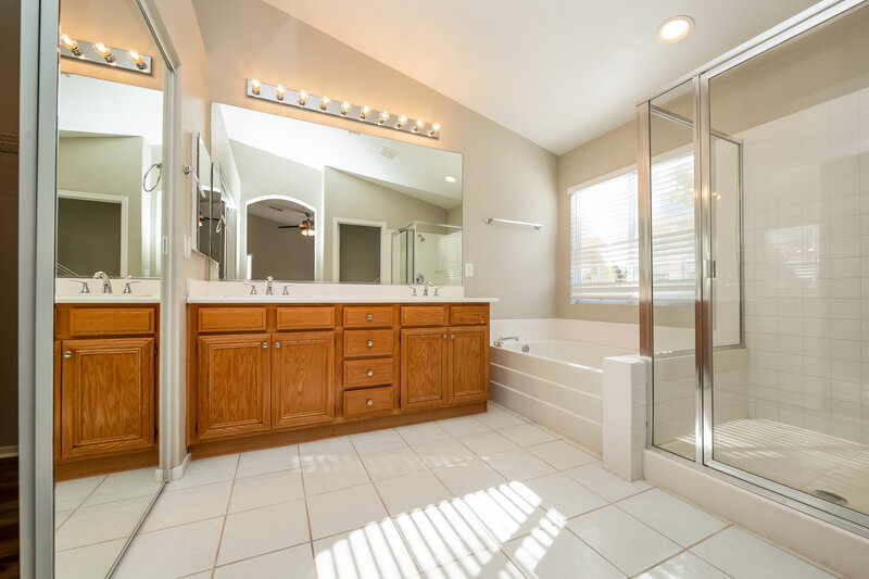 1,985/Mo, 1215 Healing Waters Ln North Las Vegas, NV 89031 Main Bedroom View 3
