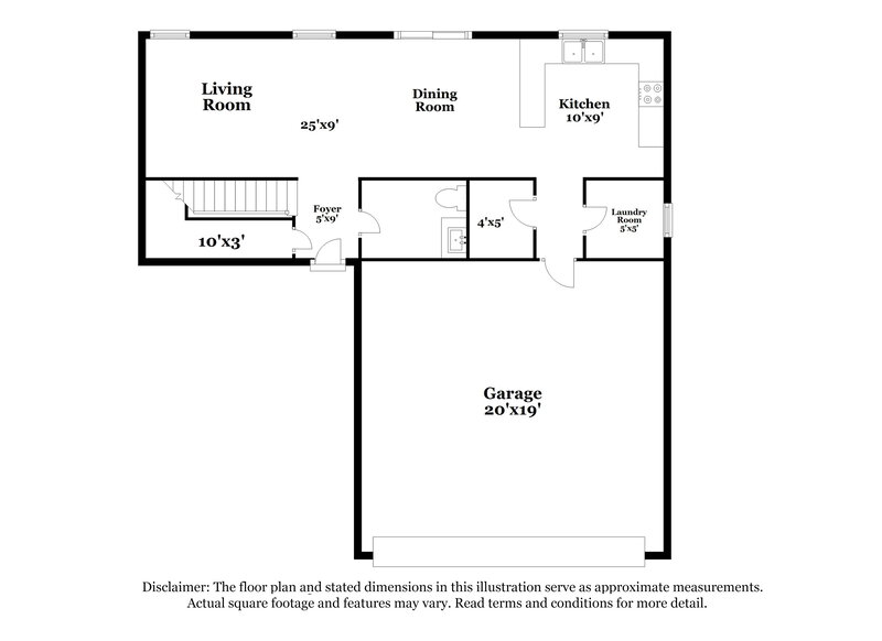 2,285/Mo, 7313 Wandering Star Court Las Vegas, NV 89131 Floor Plan View