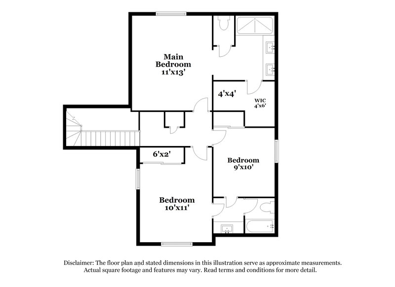 2,285/Mo, 7313 Wandering Star Court Las Vegas, NV 89131 Floor Plan View 2