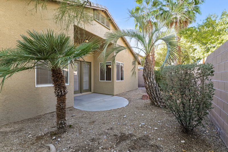 2,250/Mo, 9048 Blue Raven Ave Las Vegas, NV 89143 Rear View 2