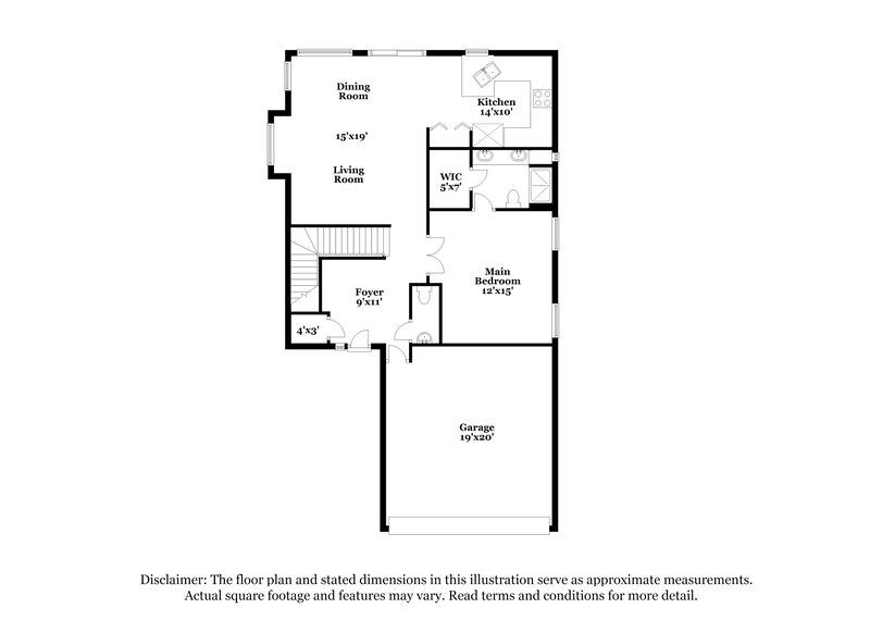 2,160/Mo, 635 Persian Violet Ave Las Vegas, NV 89183 Floor Plan View