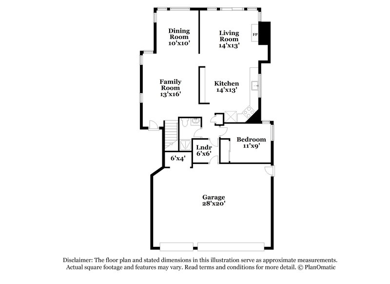 2,355/Mo, 1842 Falling Tree Ave North Las Vegas, NV 89031 Floor Plan View