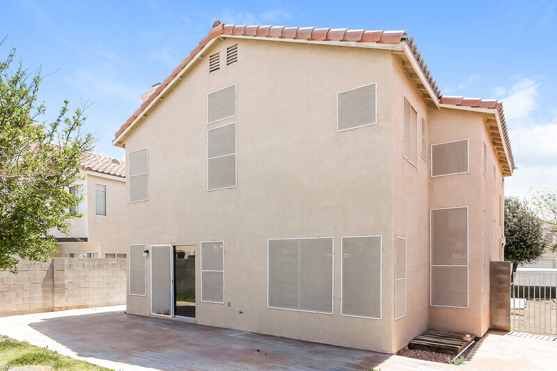 2,355/Mo, 1842 Falling Tree Ave North Las Vegas, NV 89031 Rear View