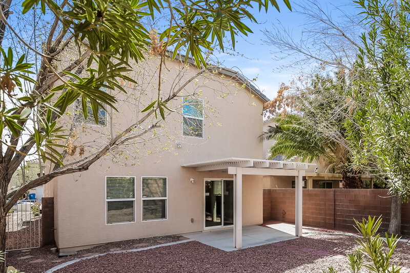 2,295/Mo, 5040 Diamond Ranch Ave Las Vegas, NV 89131 Rear View