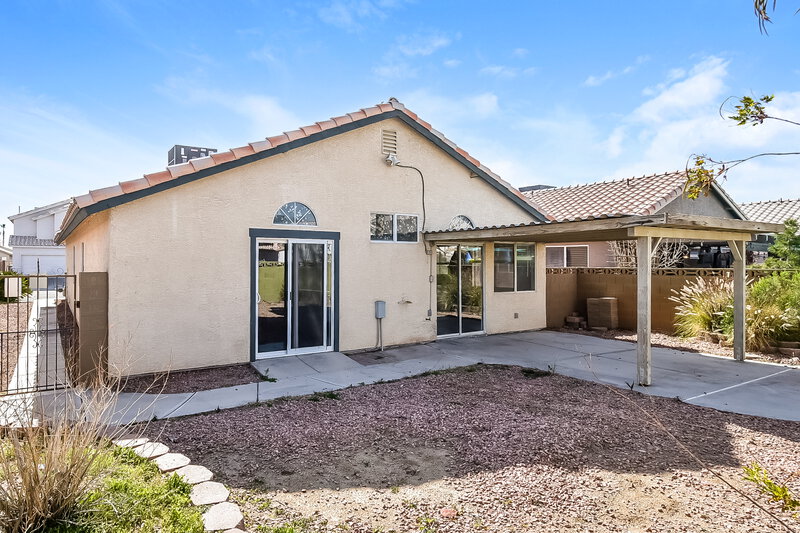 1,920/Mo, 7032 Village Shore Court Las Vegas, NV 89129 Rear View