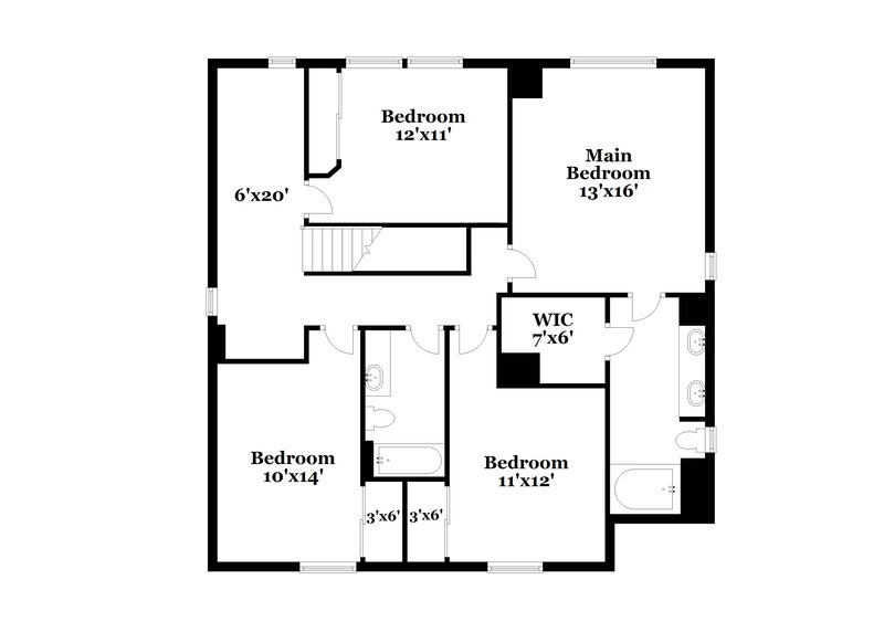 1,930/Mo, 2912 Bridleton Ave North Las Vegas, NV 89081 Floor Plan View 2