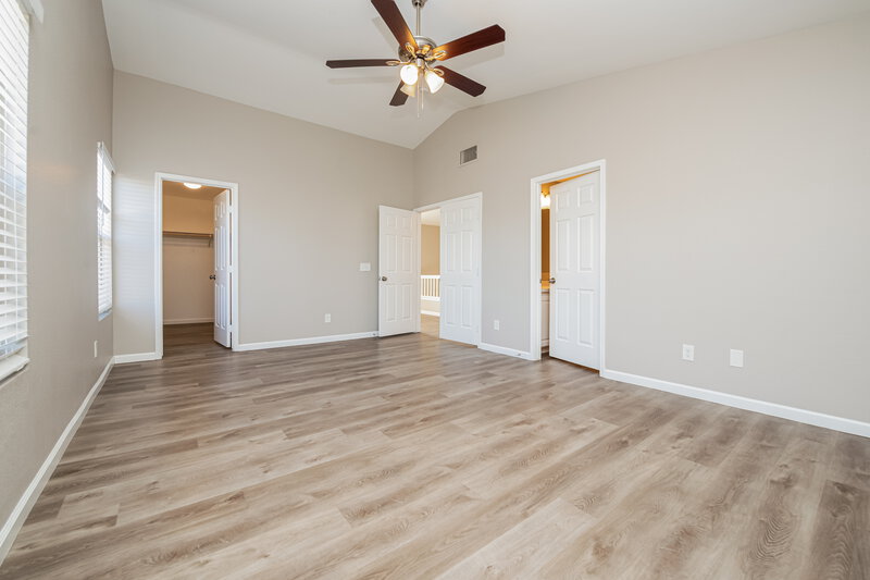 2,385/Mo, 8928 Square Knot Ave Las Vegas, NV 89143 Main Bedroom View 2
