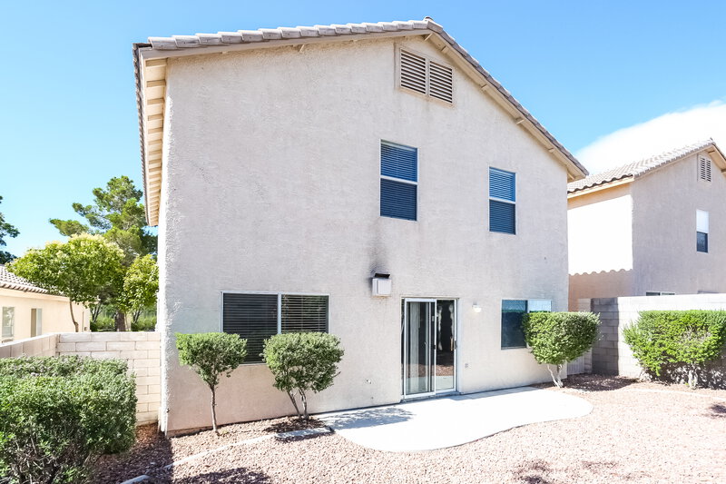 2,385/Mo, 8928 Square Knot Ave Las Vegas, NV 89143 Rear View