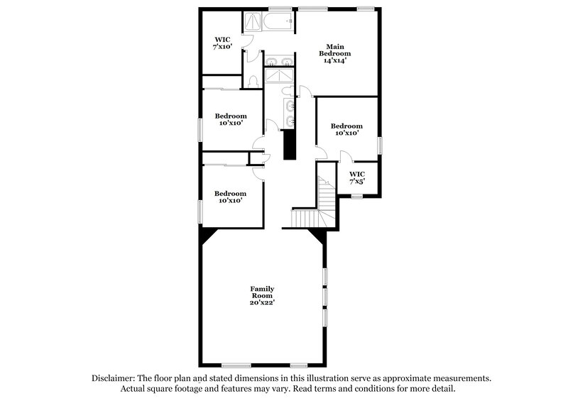 3,740/Mo, 8600 Hidden Pines Ave Las Vegas, NV 89143 Floor Plan View 2