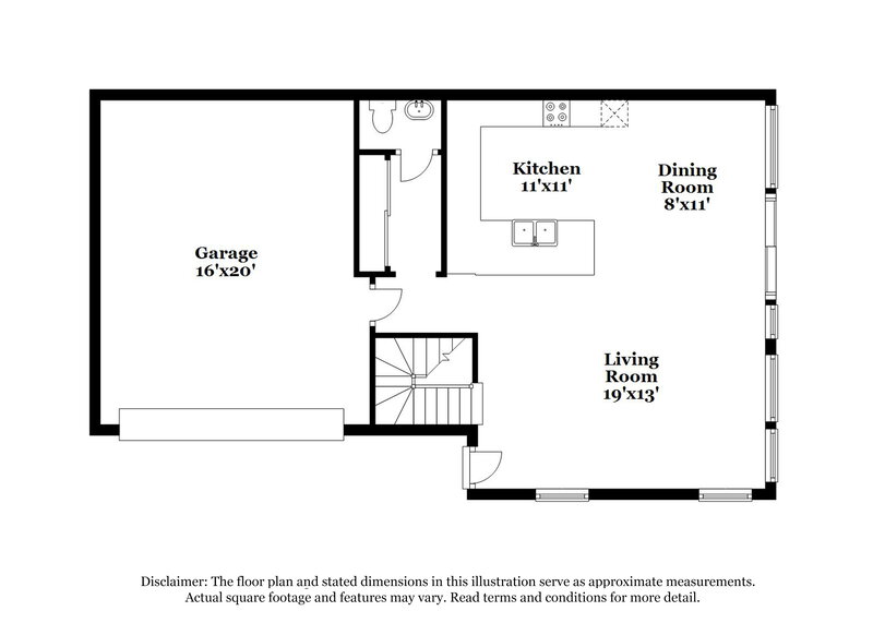 2,275/Mo, 10460 Chrisman Ave Las Vegas, NV 89129 Floorplan View