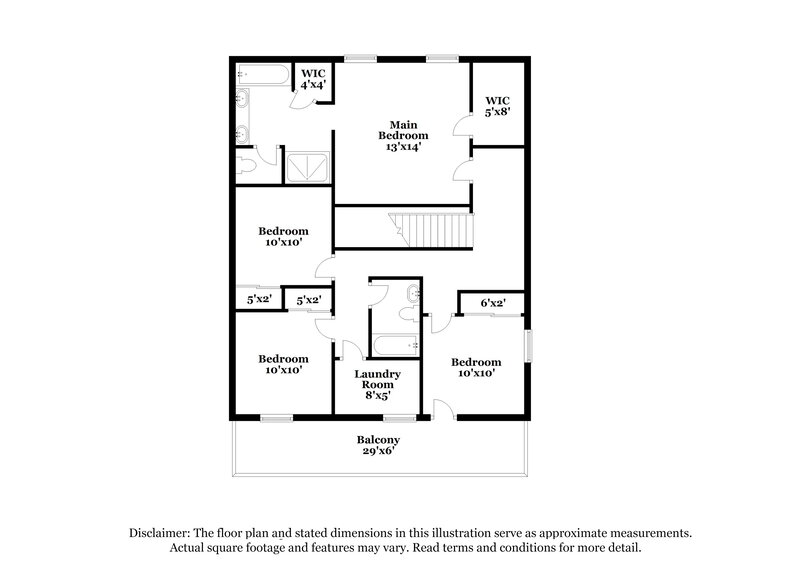 2,200/Mo, 10946 Sadlers Wells St Henderson, NV 89052 Floor Plan View 2