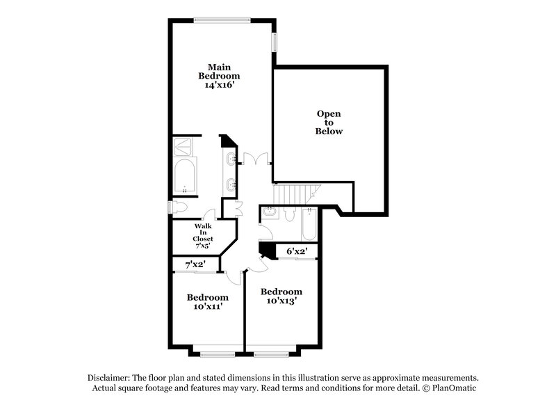 1,875/Mo, 4729 Cliff Breeze Dr North Las Vegas, NV 89081 Floor Plan View