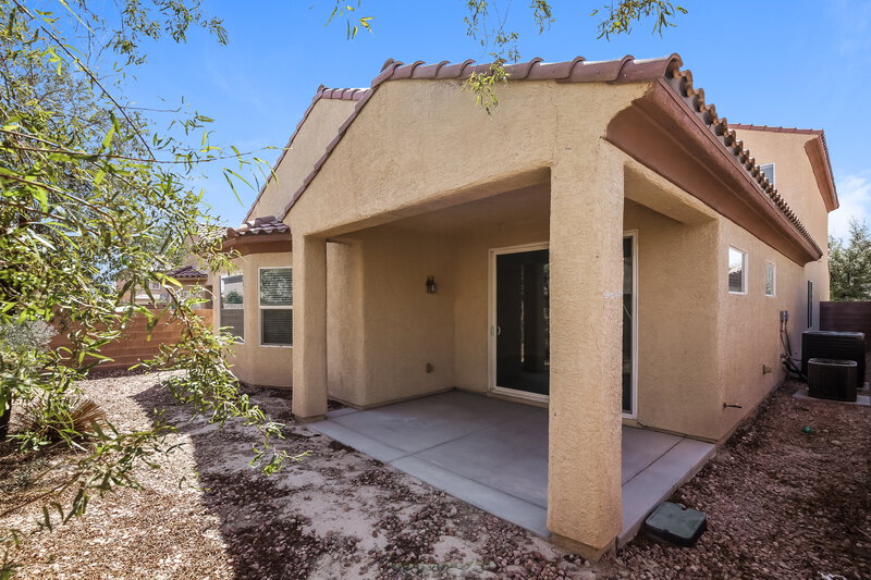 2,655/Mo, 6450 Button Quail St North Las Vegas, NV 89084 Rear View