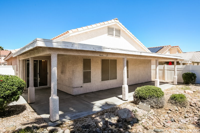 2,040/Mo, 1019 Edgestone Mark Ave North Las Vegas, NV 89081 Rear View