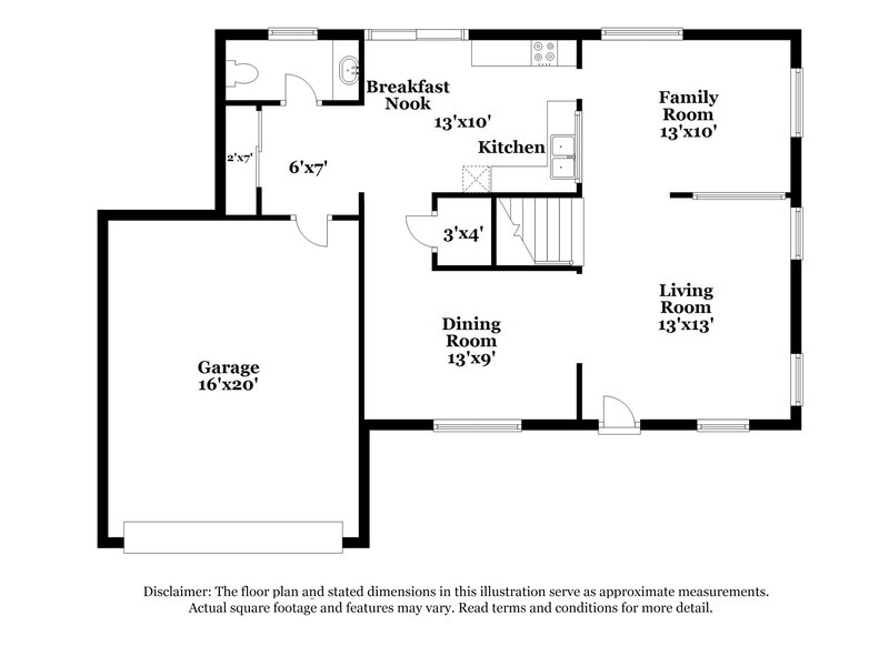 2,345/Mo, 6855 Relic St Las Vegas, NV 89149 Floor Plan View
