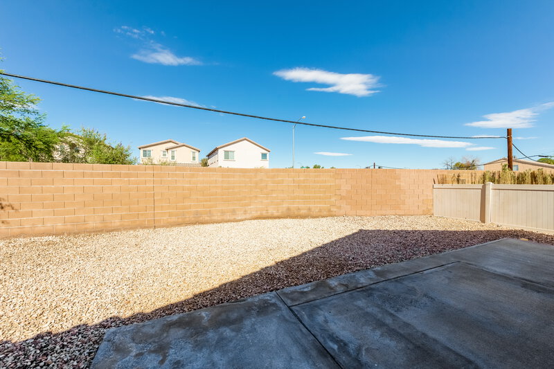 2,000/Mo, 6604 Frances Celia Ave Las Vegas, NV 89122 Rear View