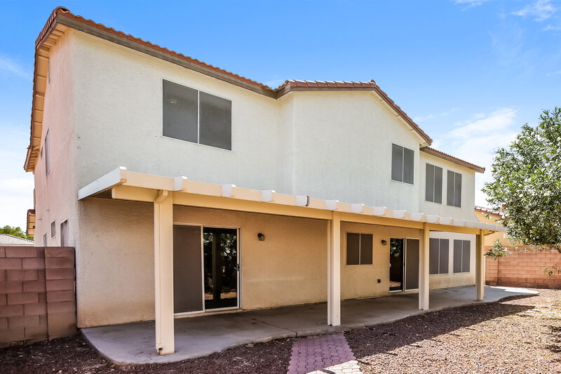 2,880/Mo, 1728 Evening Bluff Pl North Las Vegas, NV 89084 Rear View