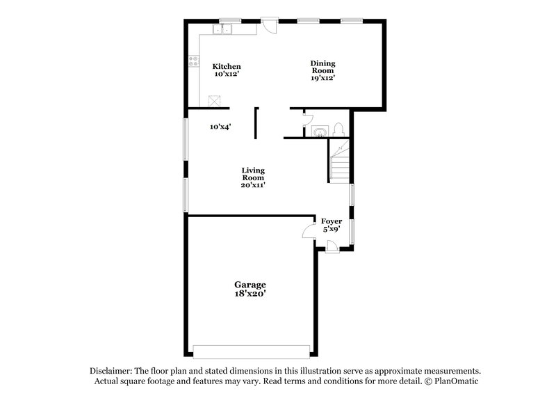 2,875/Mo, 3917 Marble Mountain St Las Vegas, NV 89129 Floorplan View