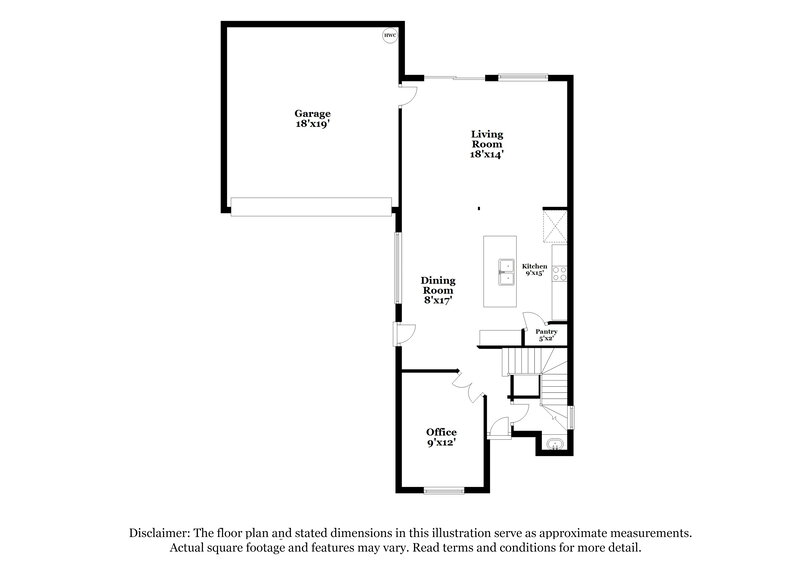 1,990/Mo, 6000 Aimless St Henderson, NV 89011 Floor Plan View 2