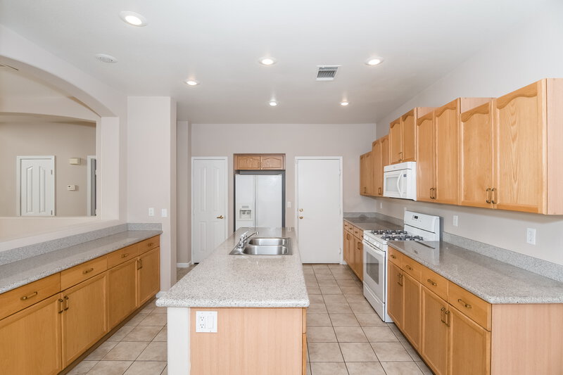 3,740/Mo, 7221 Golden Falcon St Las Vegas, NV 89131 Kitchen View