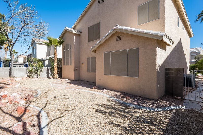3,740/Mo, 7221 Golden Falcon St Las Vegas, NV 89131 Rear View