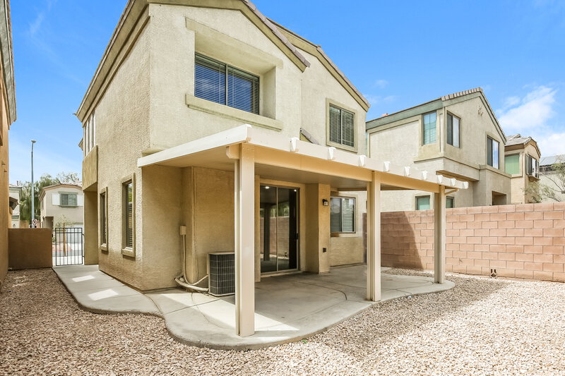 1,995/Mo, 6440 Butterfly Sky St North Las Vegas, NV 89084 Rear View 2