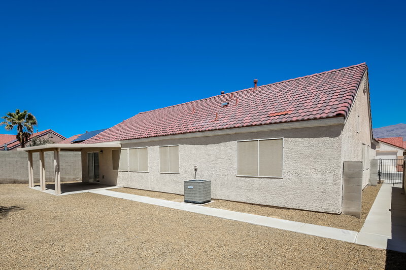 2,075/Mo, 2407 Inlet Beach Ct North Las Vegas, NV 89031 Rear View