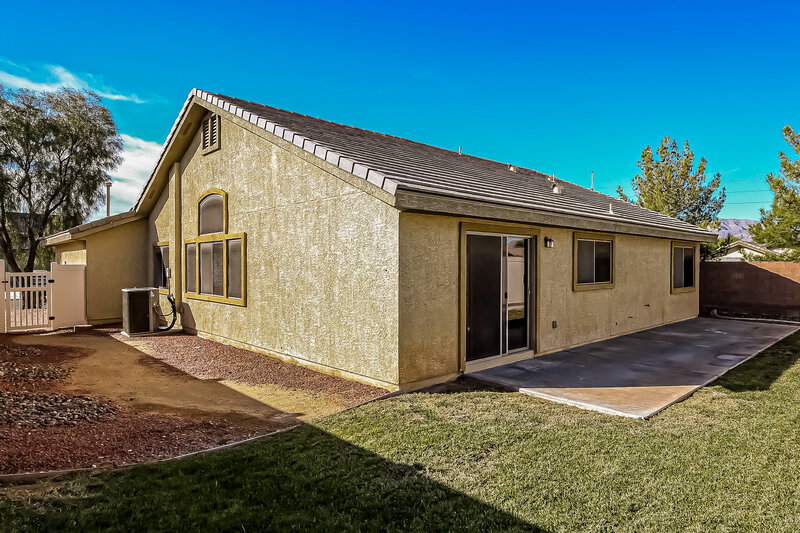 2,095/Mo, 5928 Baronne Prevost St North Las Vegas, NV 89081 Rear View
