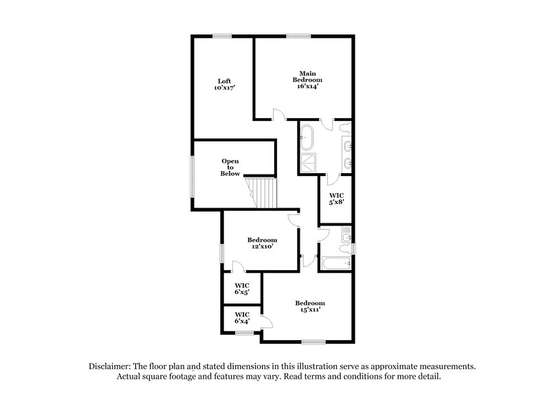 2,245/Mo, 7138 Shimmering Ave Henderson, NV 89011 Floor Plan View 2