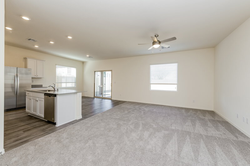 2,820/Mo, 4223 Gold Desert St North Las Vegas, NV 89032 Living Room View 2