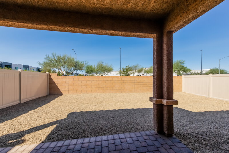 2,820/Mo, 4223 Gold Desert St North Las Vegas, NV 89032 Backyard View