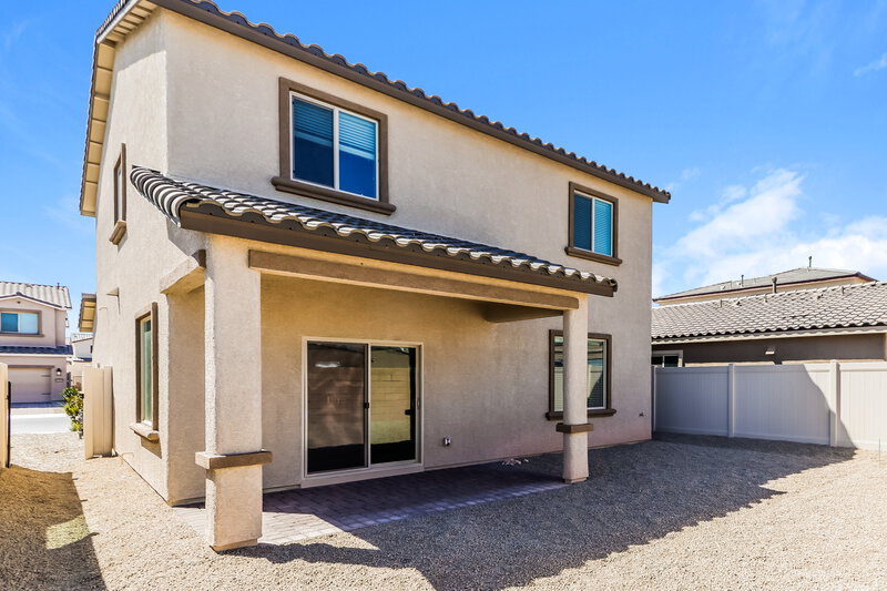2,830/Mo, 1704 Desert Path Ave North Las Vegas, NV 89032 Rear View