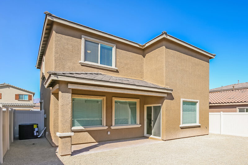 2,720/Mo, 1717 Desert Path Ave North Las Vegas, NV 89032 Rear View