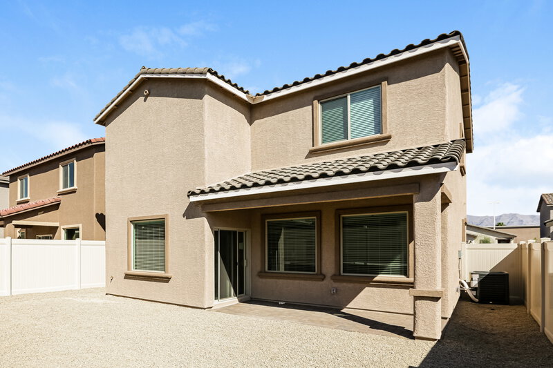 1,880/Mo, 1701 Desert Path Ave North Las Vegas, NV 89032 Rear View