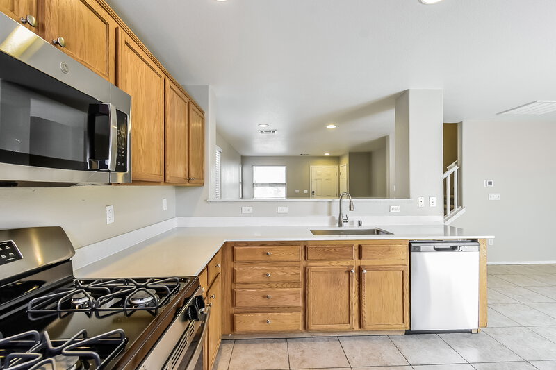 3,150/Mo, 10457 Armand Ave Las Vegas, NV 89129 Kitchen View 2