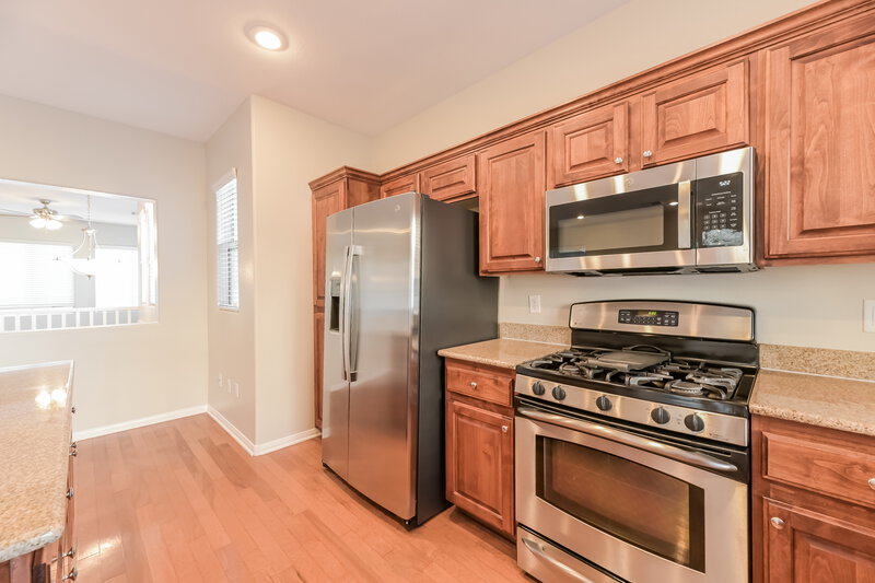 3,060/Mo, 3437 Rock Face Ct Las Vegas, NV 89129 Kitchen View