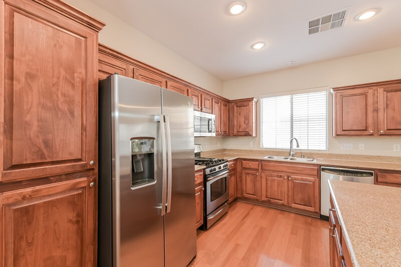 3,060/Mo, 3437 Rock Face Ct Las Vegas, NV 89129 Kitchen View 2
