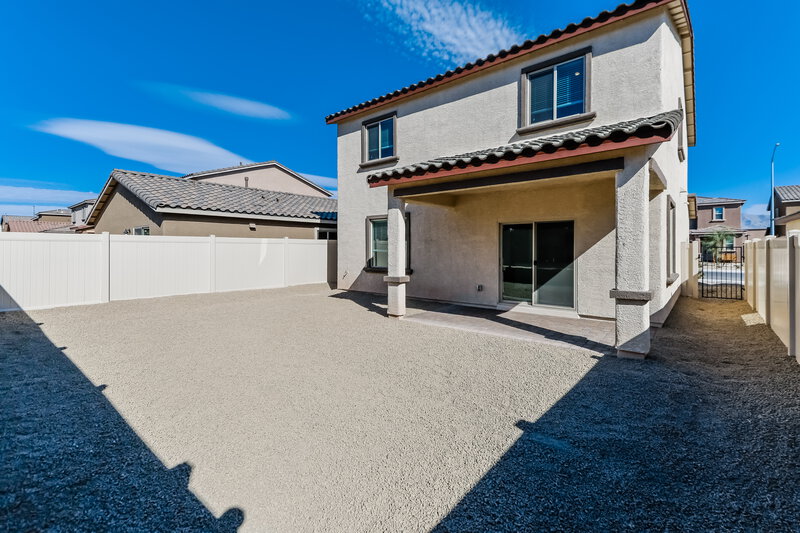 2,065/Mo, 1655 Desert Path Ave North Las Vegas, NV 89032 Rear View