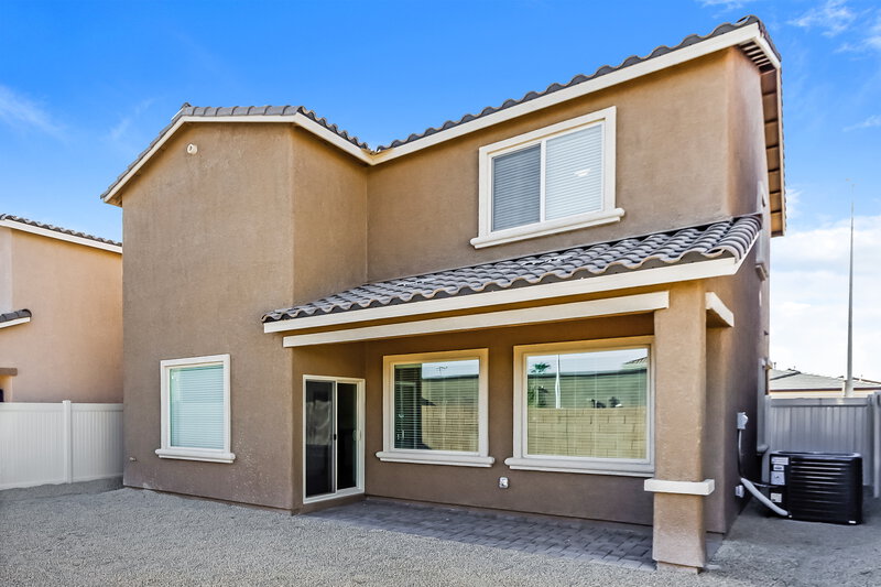 1,850/Mo, 1652 Desert Path Ave North Las Vegas, NV 89032 Rear View