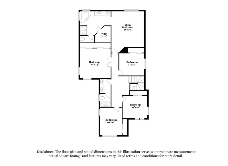 2,505/Mo, 6861 N Campbell Rd Las Vegas, NV 89149 Floor Plan View 2