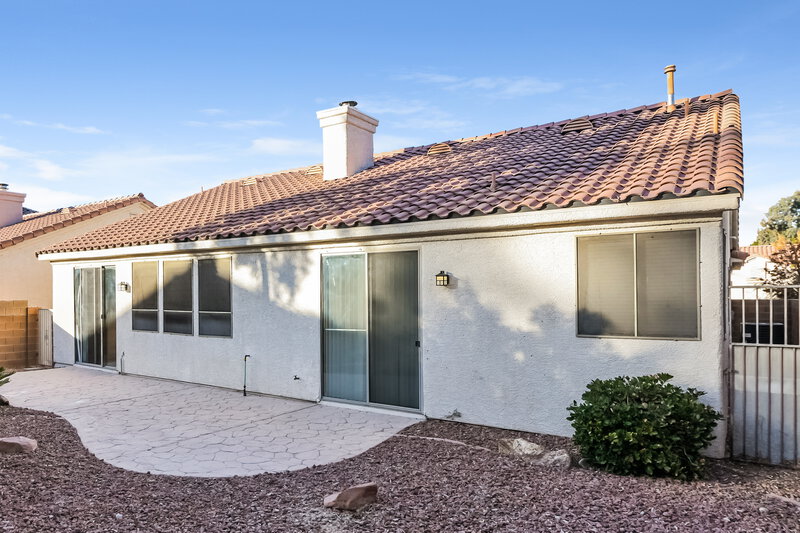 2,160/Mo, 8932 Shale Valley St Las Vegas, NV 89123 Rear View