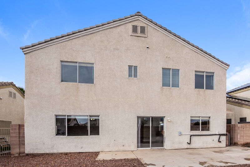 3,060/Mo, 4846 Little Cayman St North Las Vegas, NV 89031 Rear View