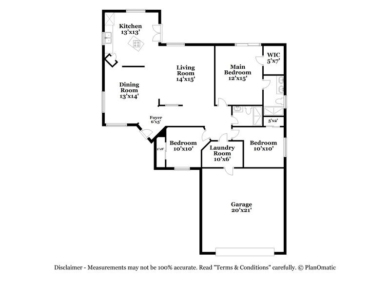 1,900/Mo, 462 Opal Dr Henderson, NV 89015 Floor Plan View