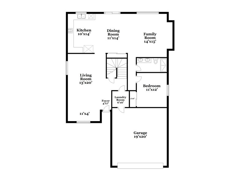 2,435/Mo, 1038 Copper Palm Ct Henderson, NV 89002 Floor Plan View